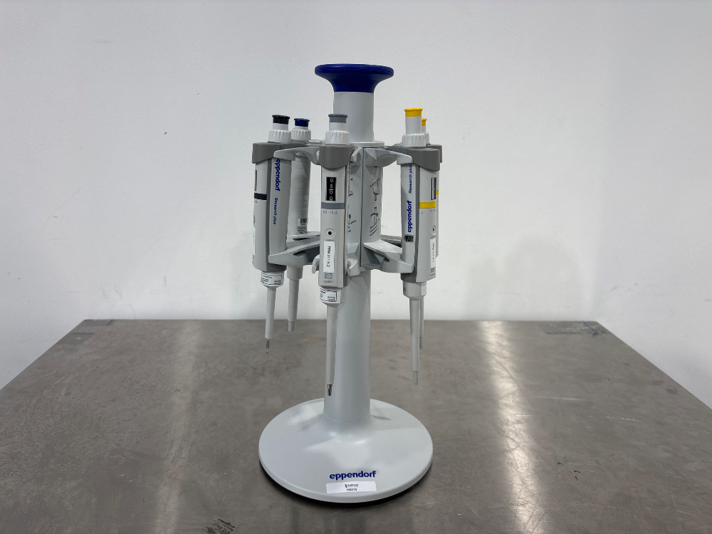 Image of Eppendorf Research Plus Pipettes x6 With Stand